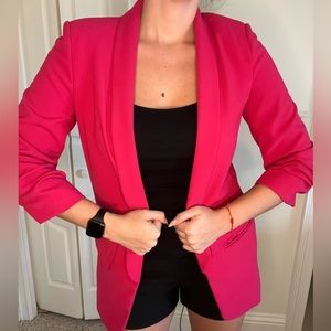 Pink Zara blazer